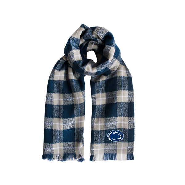 littlearth Penn State University Plaid Blanket Scarf