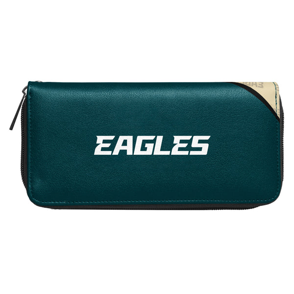 Littlearth Philadelphia Eagles Curve Zip Organizer Wallet