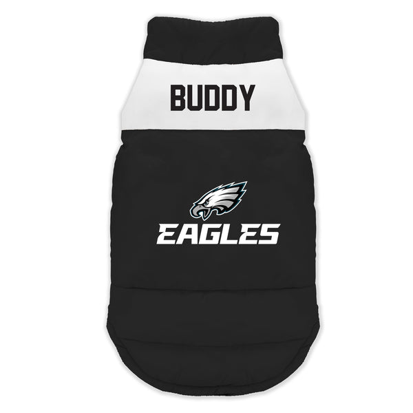 littlearth Philadelphia Eagles Custom Pet Parka Puff Vest