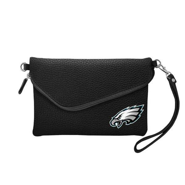 littlearth Philadelphia Eagles Fold Over Crossbody Pebble