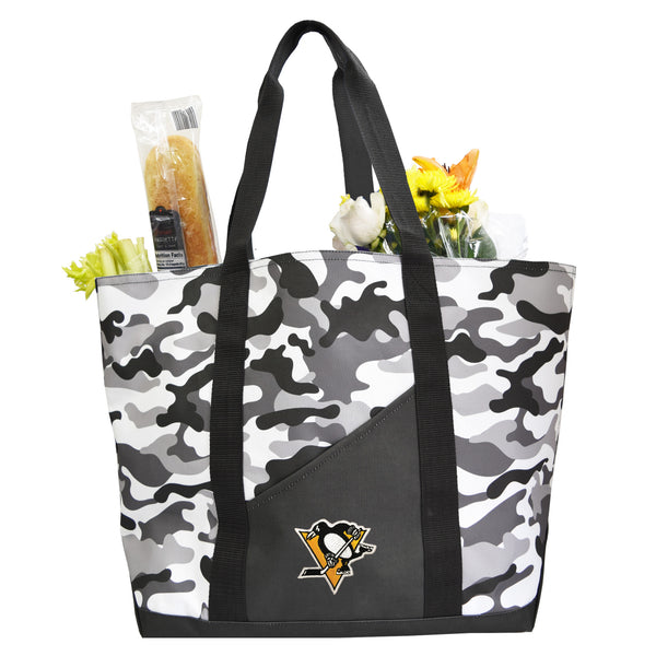 Littlearth Pittsburgh Penguins Super-Duty Camo Tote