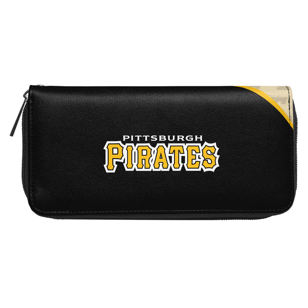 Littlearth Pittsburgh Pirates Curve Zip Organizer Wallet