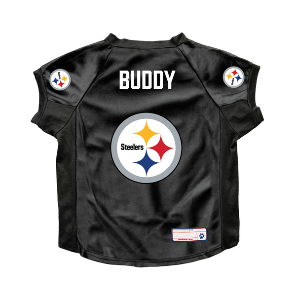 littlearth Pittsburgh Steelers Big Custom Pet Stretch Jersey