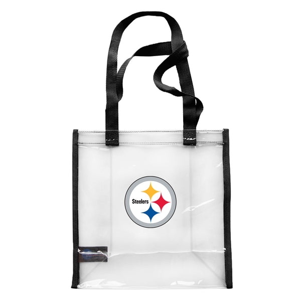 littlearth Pittsburgh Steelers Clear Advantage Tote