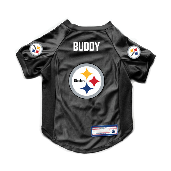 littlearth Pittsburgh Steelers Custom Pet Stretch Jersey