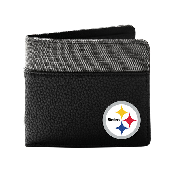 littlearth Pittsburgh Steelers Pebble BiFold Wallet