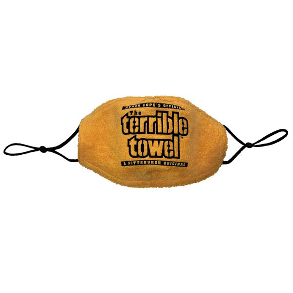 littlearth Pittsburgh Steelers Terrible Towel Face Mask