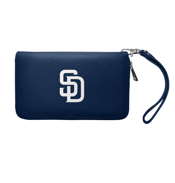 littlearth San Diego Padres Zip Organizer Wallet Pebble