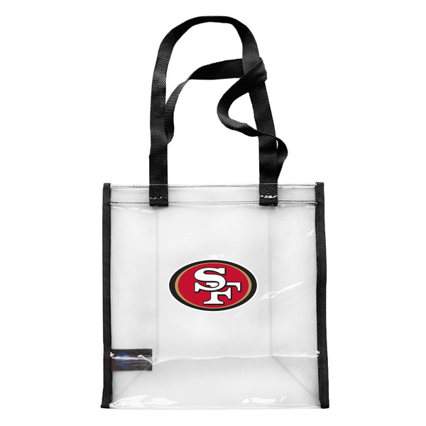 littlearth San Francisco 49ers Clear Advantage Tote