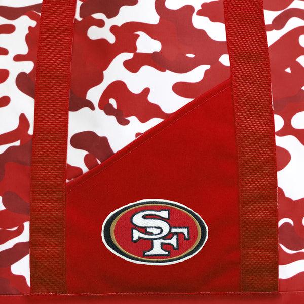 Littlearth San Francisco 49ers Super-Duty Camo Tote