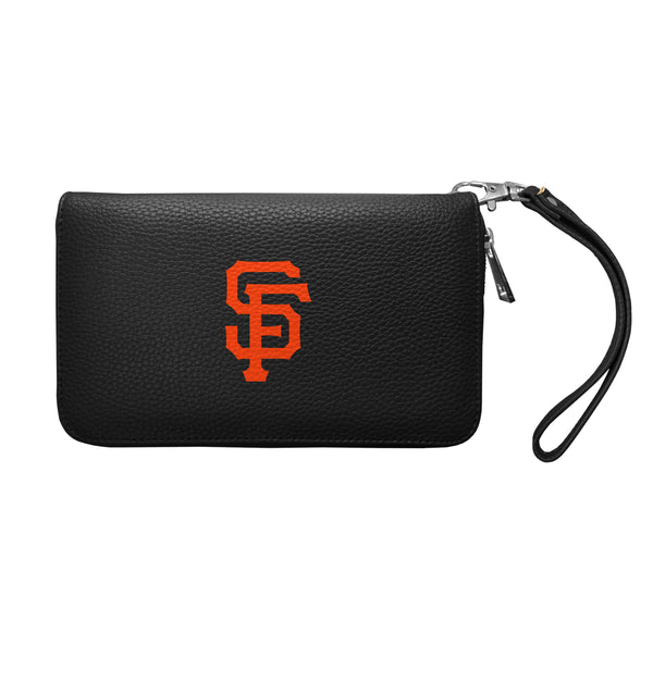 littlearth San Francisco Giants Zip Organizer Wallet Pebble