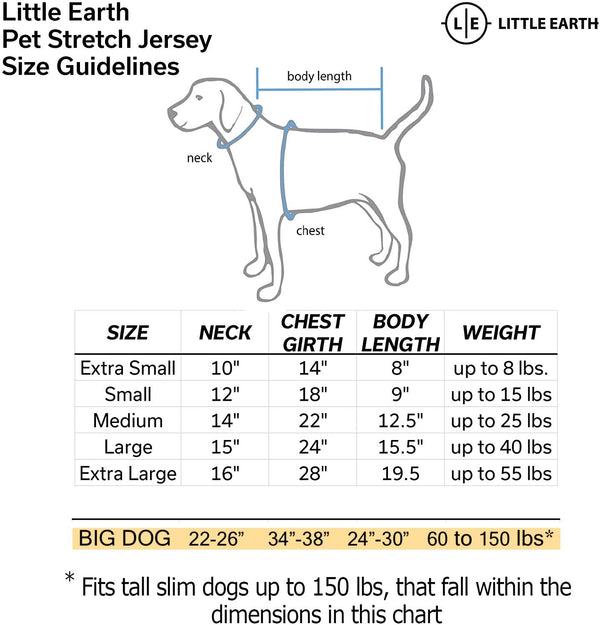Littlearth Seattle Kraken Custom Pet Stretch Jersey