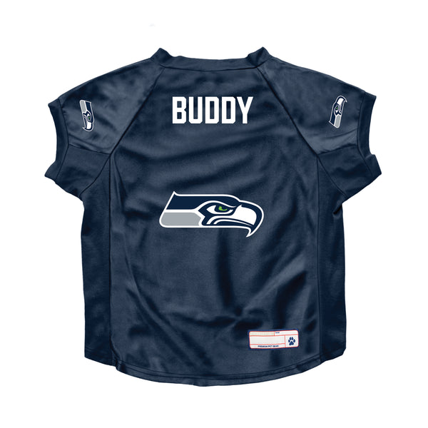 littlearth Seattle Seahawks Big Custom Pet Stretch Jersey