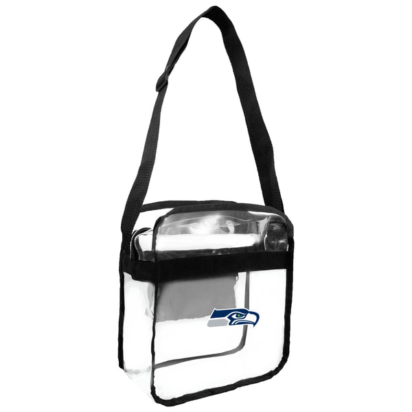 littlearth Seattle Seahawks Clear Carryall Crossbody