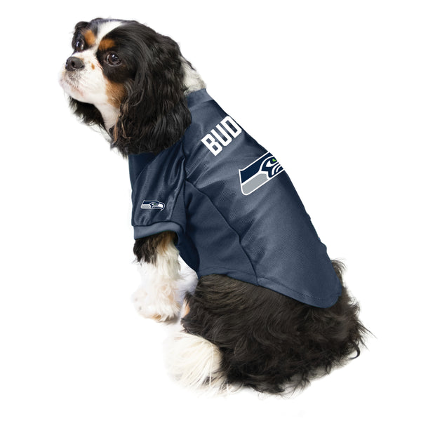 Littlearth Seattle Seahawks Custom Pet Stretch Jersey