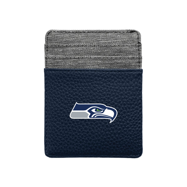 littlearth Seattle Seahawks Pebble Front Pocket Wallet