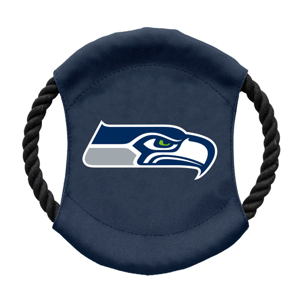 littlearth Seattle Seahawks Team Flying Disc Pet Toy