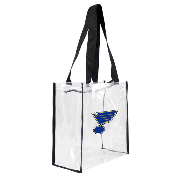 littlearth St. Louis Blues Clear Square Stadium Tote