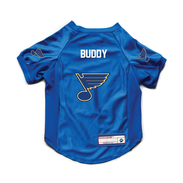 littlearth St. Louis Blues Custom Pet Stretch Jersey
