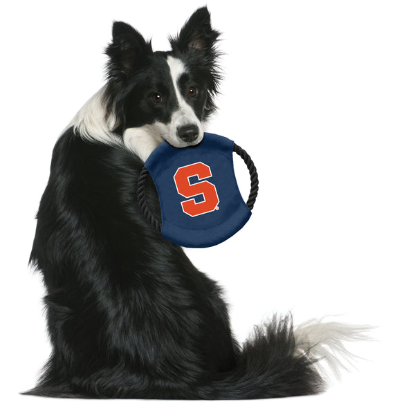 Littlearth Syracuse University Team Flying Disc Pet Toy
