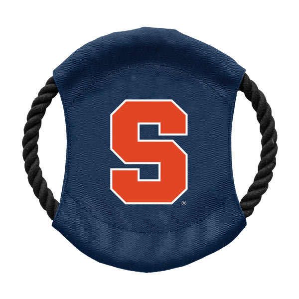 littlearth Syracuse University Team Flying Disc Pet Toy