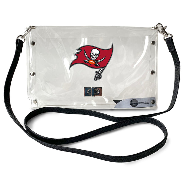 littlearth Tampa Bay Buccaneers Clear Envelope Purse