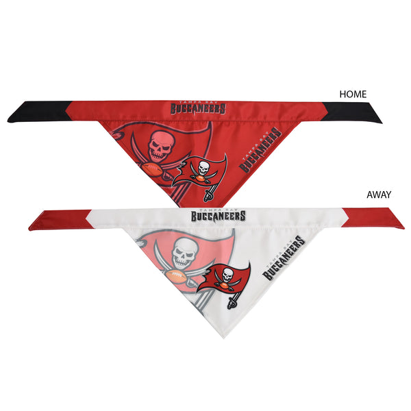 Littlearth Tampa Bay Buccaneers Home And Away Pet Bandana Set