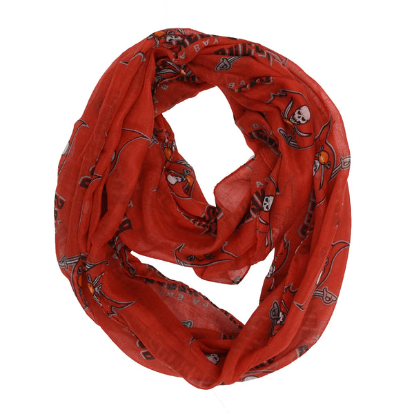 littlearth Tampa Bay Buccaneers Sheer Infinity Scarf