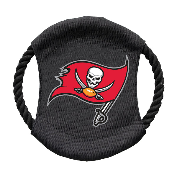 littlearth Tampa Bay Buccaneers Team Flying Disc Pet Toy