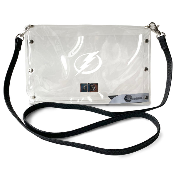 littlearth Tampa Bay Lightning Clear Envelope Purse