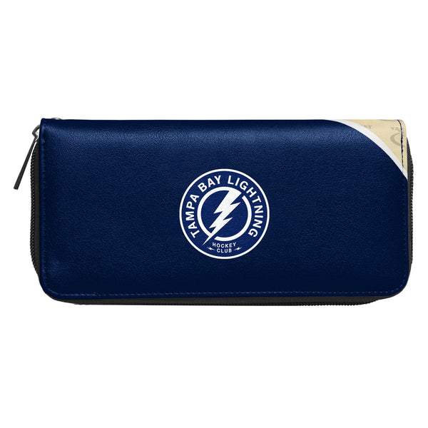 Littlearth Tampa Bay Lightning Curve Zip Organizer Wallet