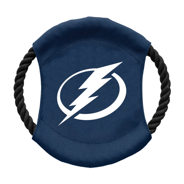 littlearth Tampa Bay Lightning Team Flying Disc Pet Toy