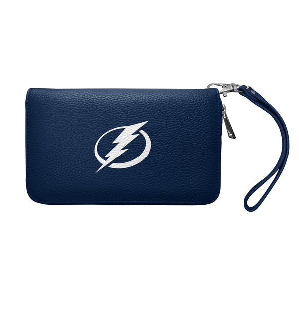 littlearth Tampa Bay Lightning Zip Organizer Wallet Pebble