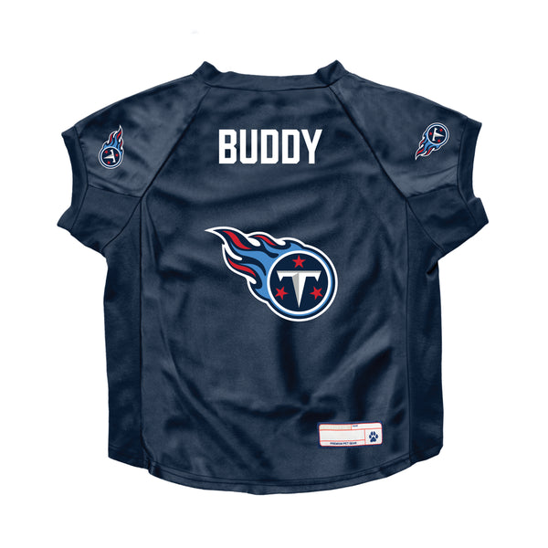 littlearth Tennessee Titans Big Custom Pet Stretch Jersey