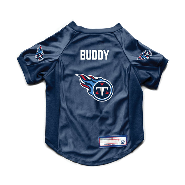 littlearth Tennessee Titans Custom Pet Stretch Jersey