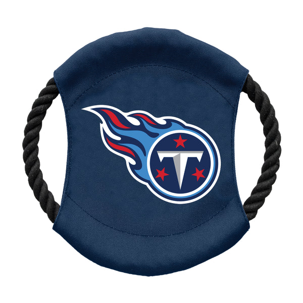 littlearth Tennessee Titans Team Flying Disc Pet Toy