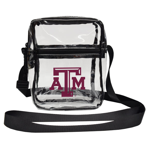 littlearth Texas A & M University Clear Sideline Purse