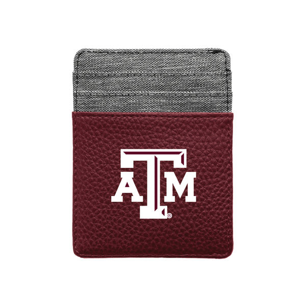 littlearth Texas A & M University Pebble Front Pocket Wallet