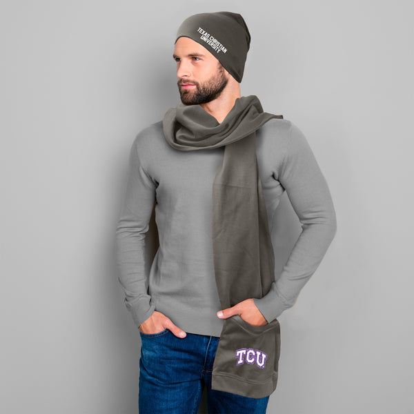 Littlearth Texas Christian University Jimmy Bean 4 In 1 Scarf