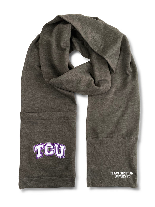 littlearth Texas Christian University Jimmy Bean 4 in 1 Scarf