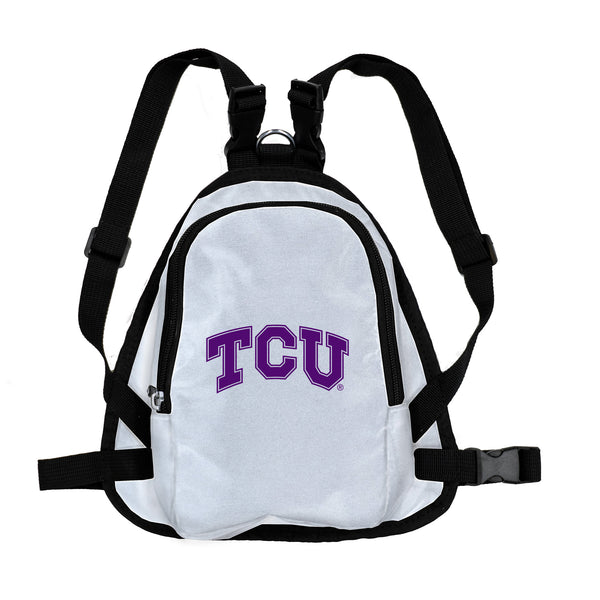 Littlearth Texas Christian University Pet Mini Backpack