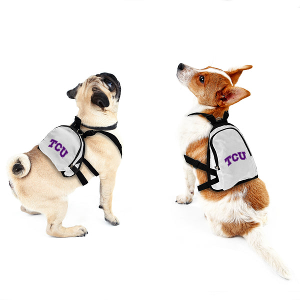 Littlearth Texas Christian University Pet Mini Backpack