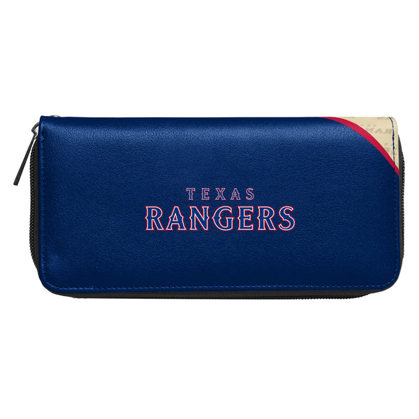 Littlearth Texas Rangers Curve Zip Organizer Wallet