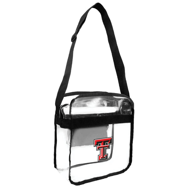 littlearth Texas Tech University Clear Carryall Crossbody