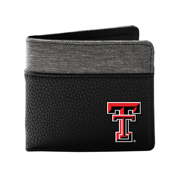 littlearth Texas Tech University Pebble BiFold Wallet