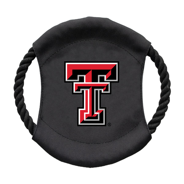 littlearth Texas Tech University Team Flying Disc Pet Toy