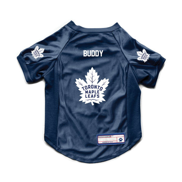 littlearth Toronto Maple Leafs Custom Pet Stretch Jersey