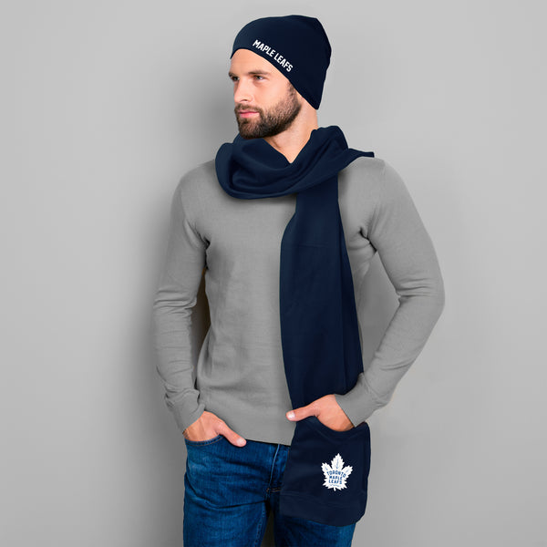 Littlearth Toronto Maple Leafs Jimmy Bean 4 In 1 Scarf