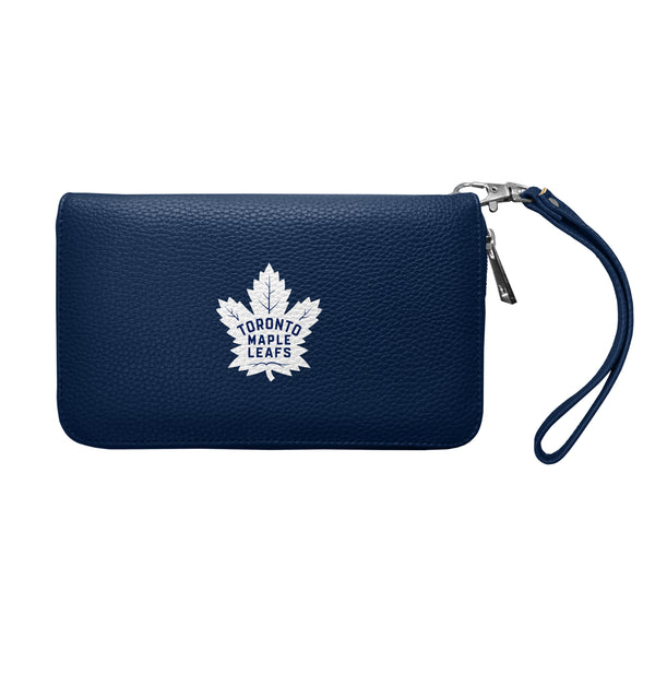 littlearth Toronto Maple Leafs Zip Organizer Wallet Pebble