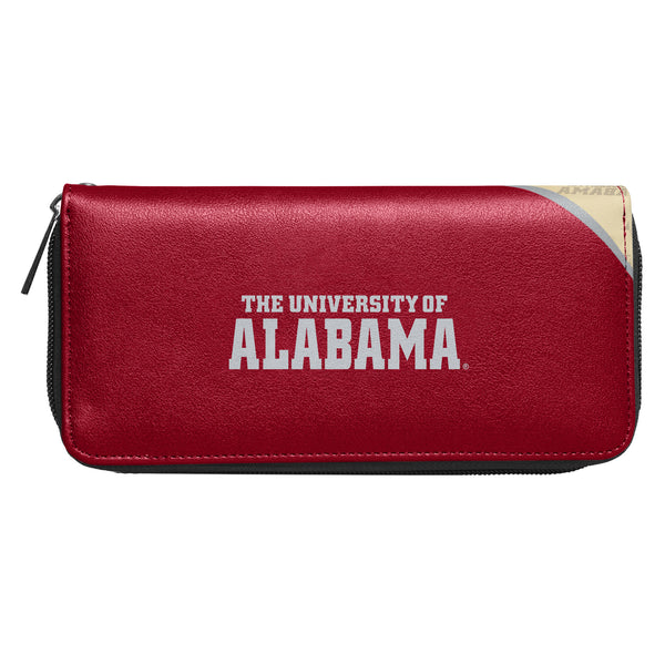 Littlearth University Of Alabama Curve Zip Organizer Wallet